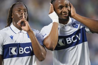 Kaly Sène et Bryan Okoh espèrent un bon résultat contre Besiktas KEYSTONE/VALENTIN FLAURAUD